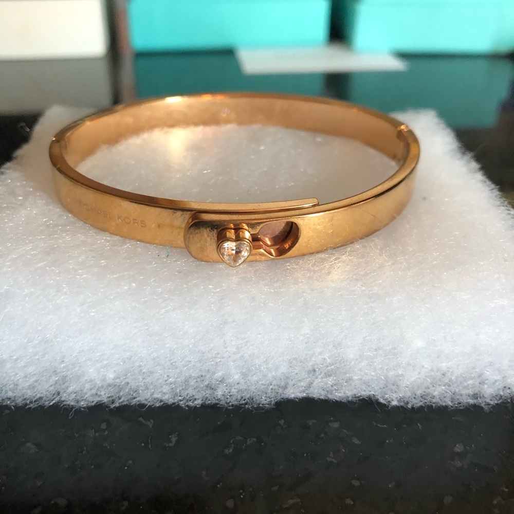MK heart bracelet